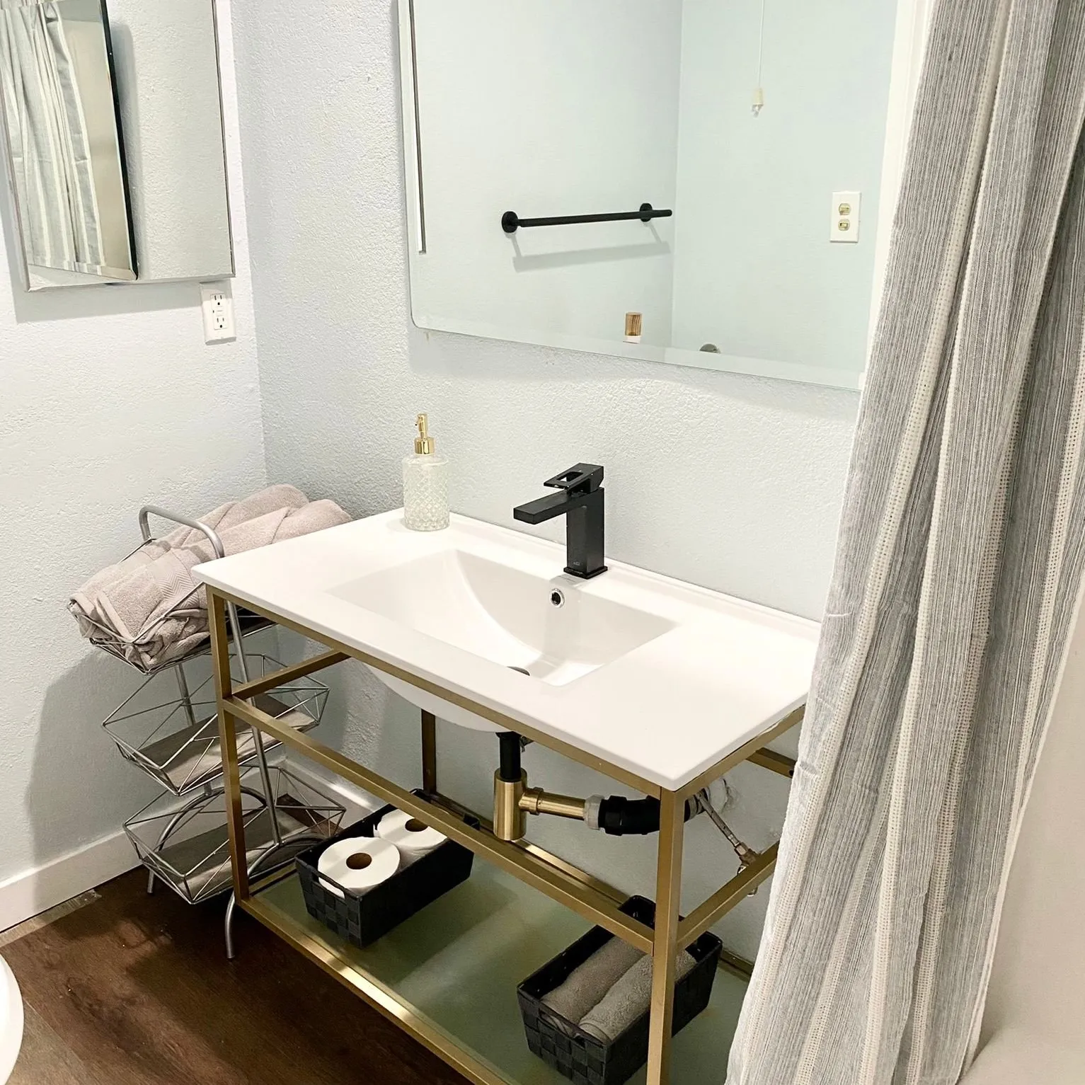 Image of sink in bathroom, Plaza at Westwood Senior Living, The, Assisted Living in Los Angeles, CA