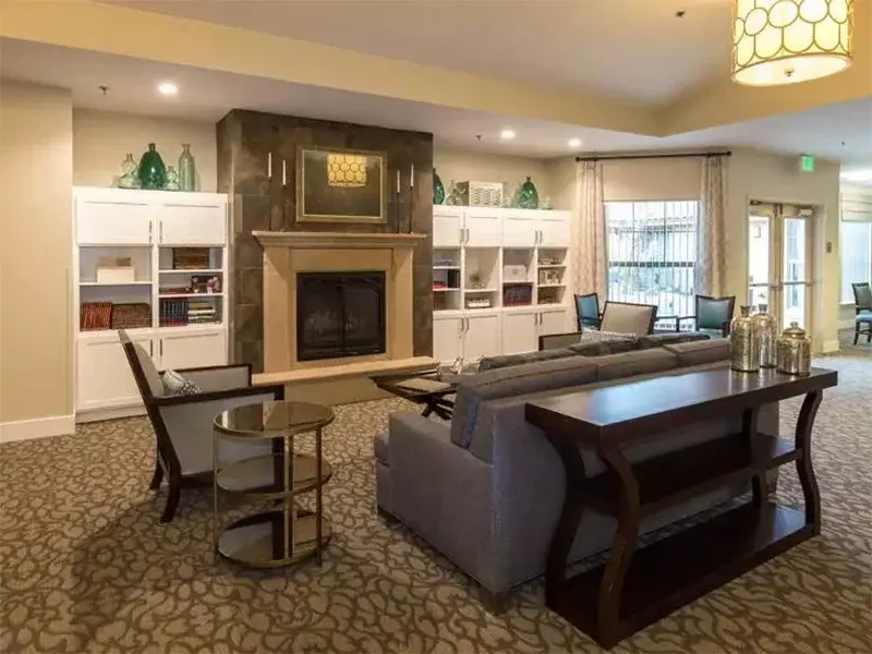 Living Room, Alta Manor, Assisted Living in Roseville, CA