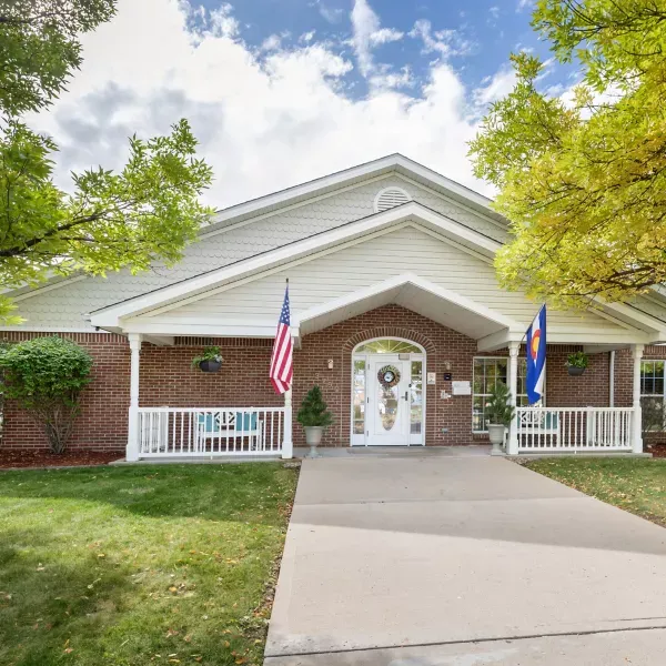 Entrance, Brookdale Pinehurst Park, Assisted Living in Denver, CO