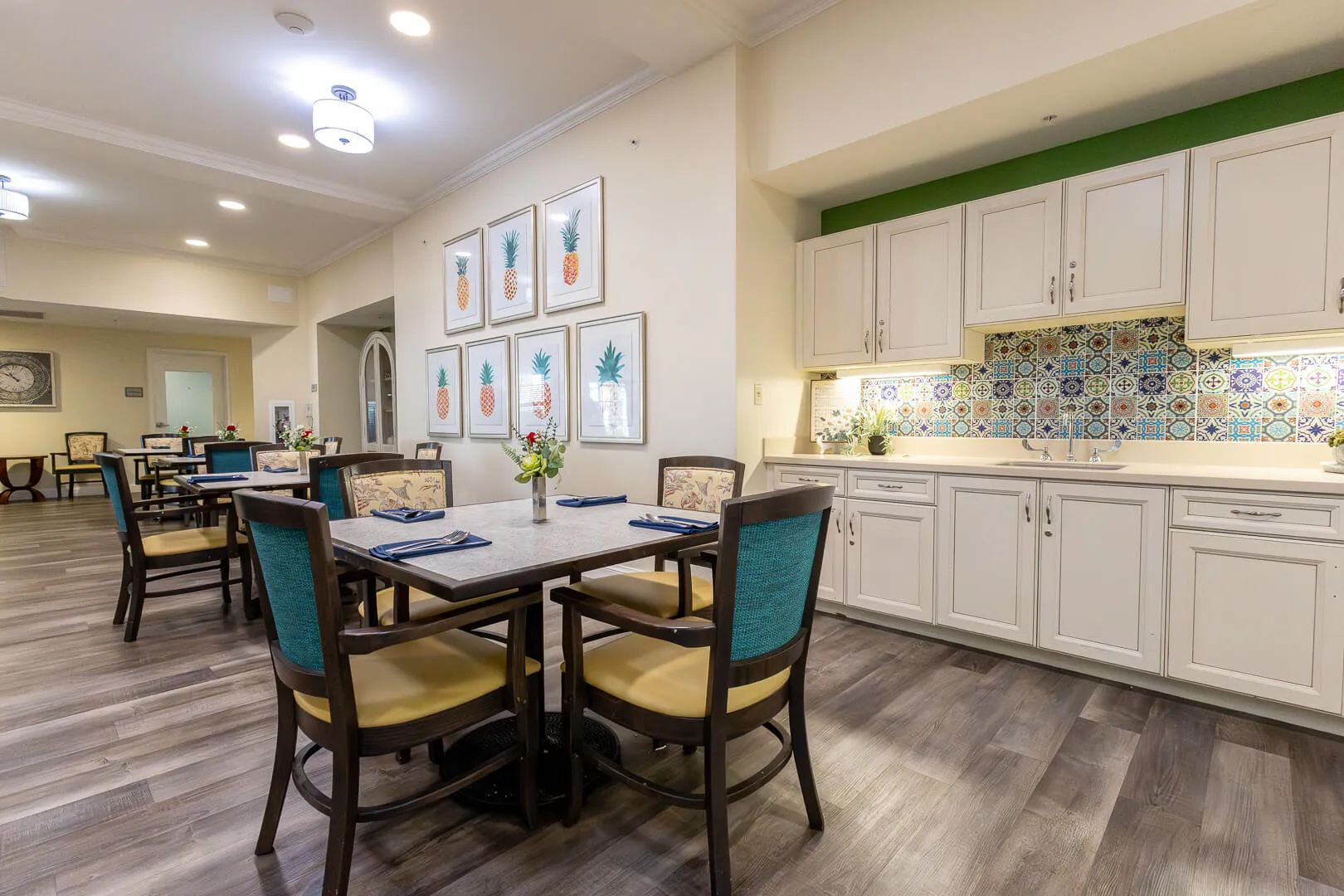 Open Space Dining Area at Wildwood Nursing Home