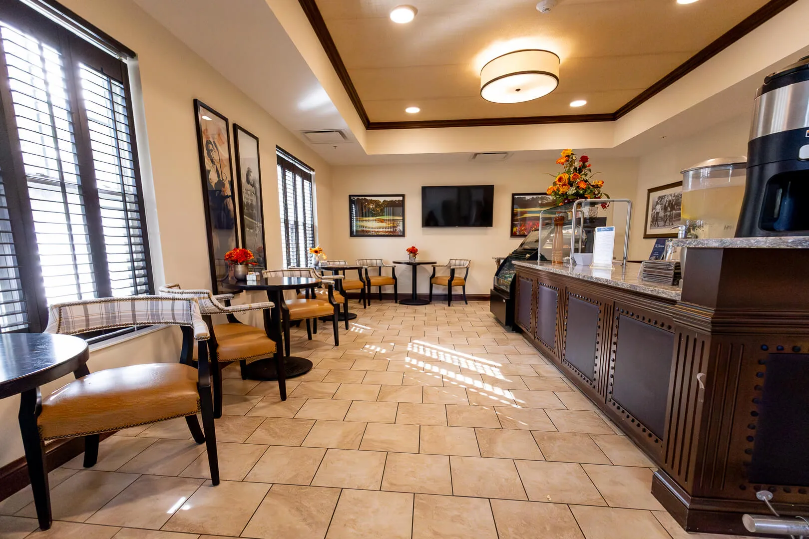 Cafe and Bistro at Senior Living Facility in Wildwood FL