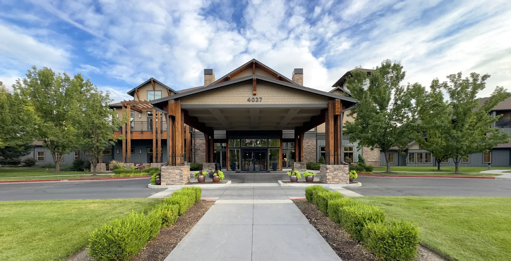 Entrance, Touchmark at Meadow Lake Village, Assisted Living in Meridian, ID