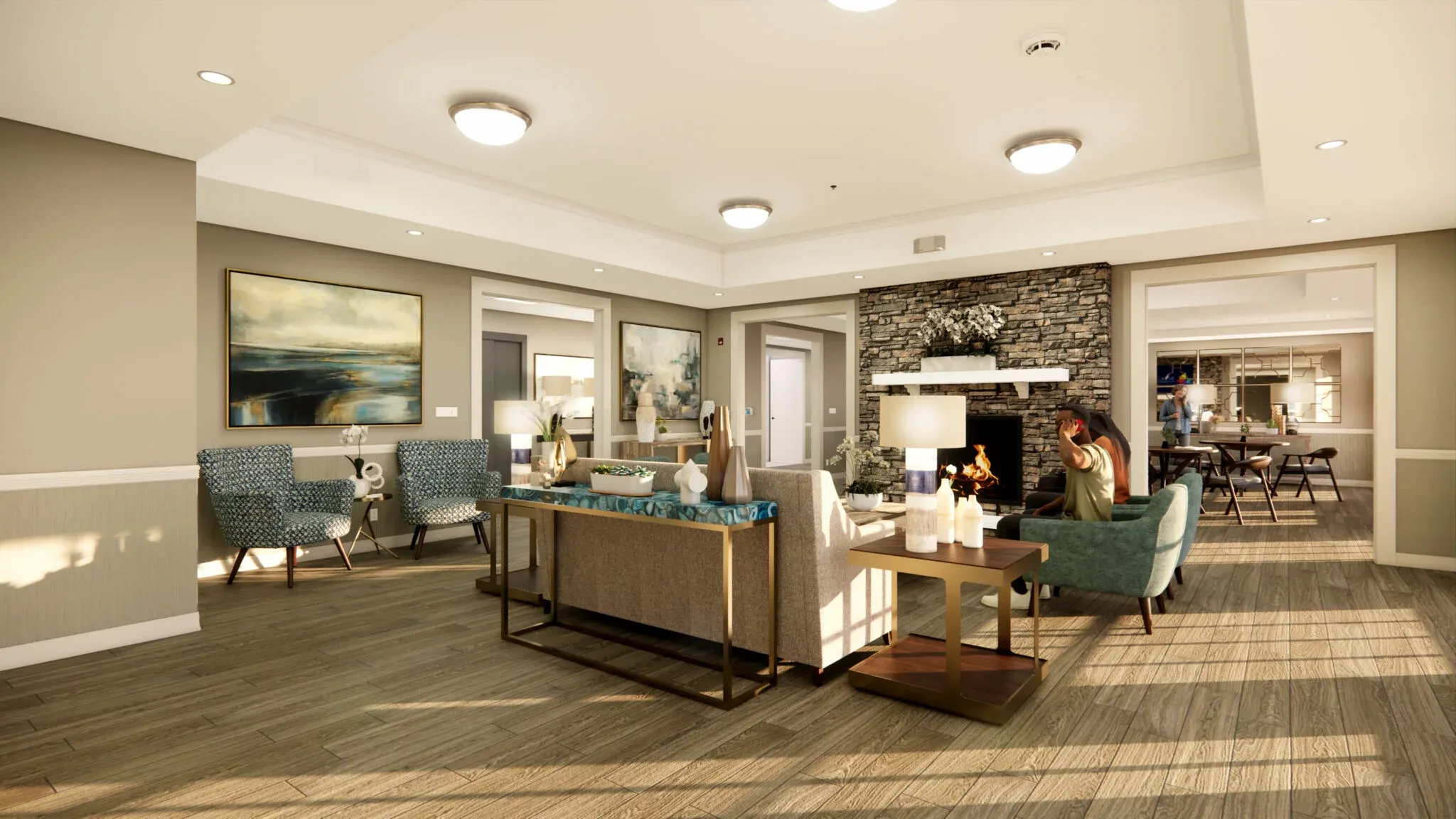 Green Oaks Senior Living - Common Area