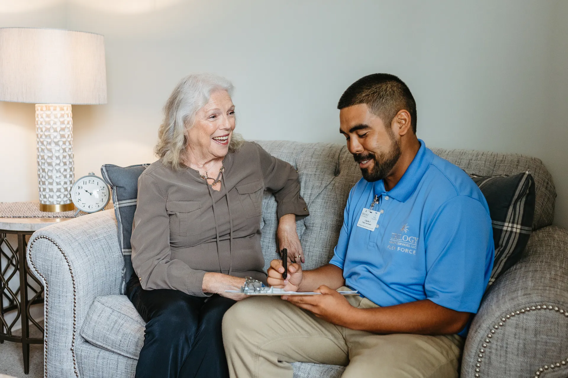 Living Room, The Springs of Richmond, Assisted Living in Richmond, IN