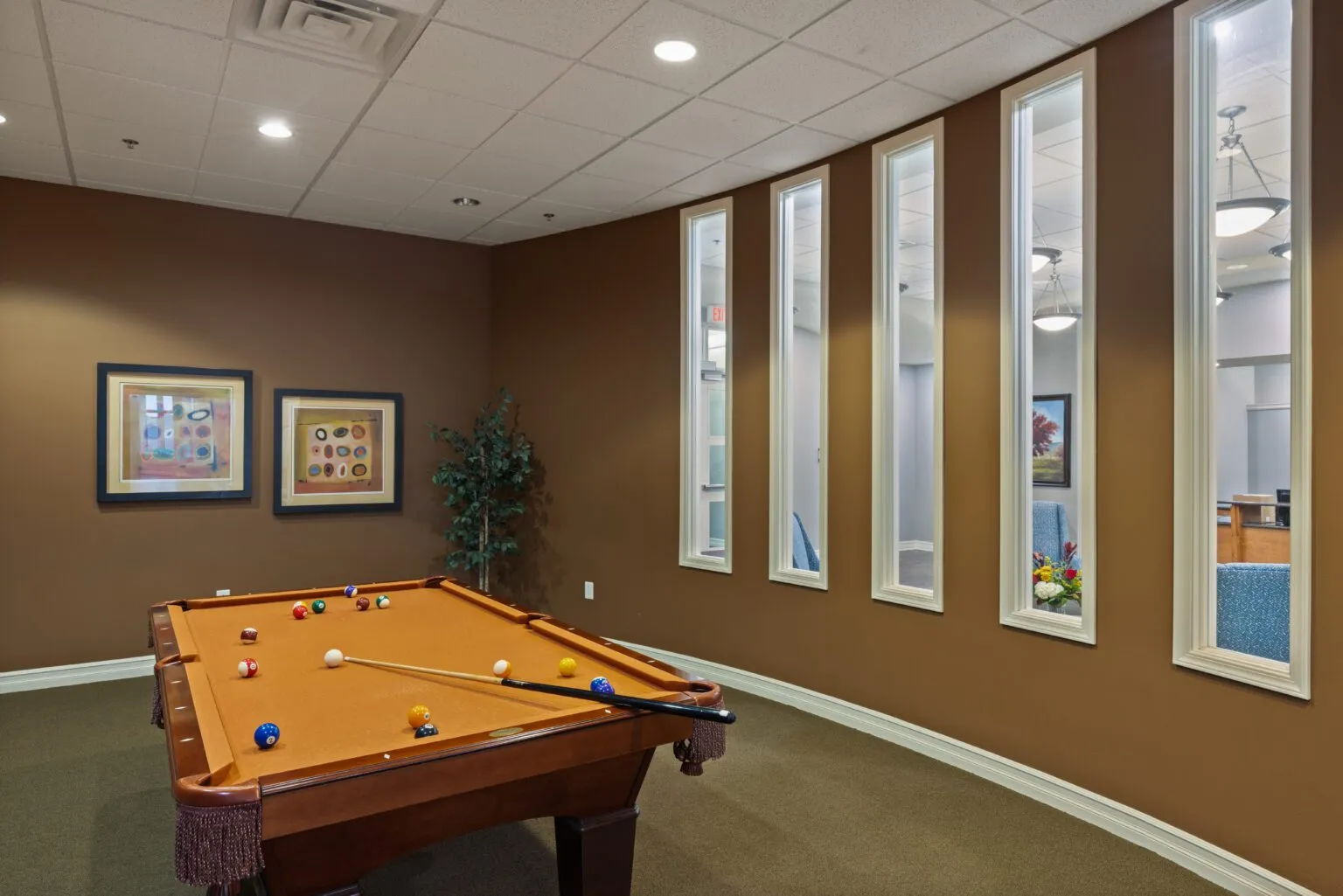 Billiards, Whispering Creek Communities, Assisted Living in Sioux City, IA