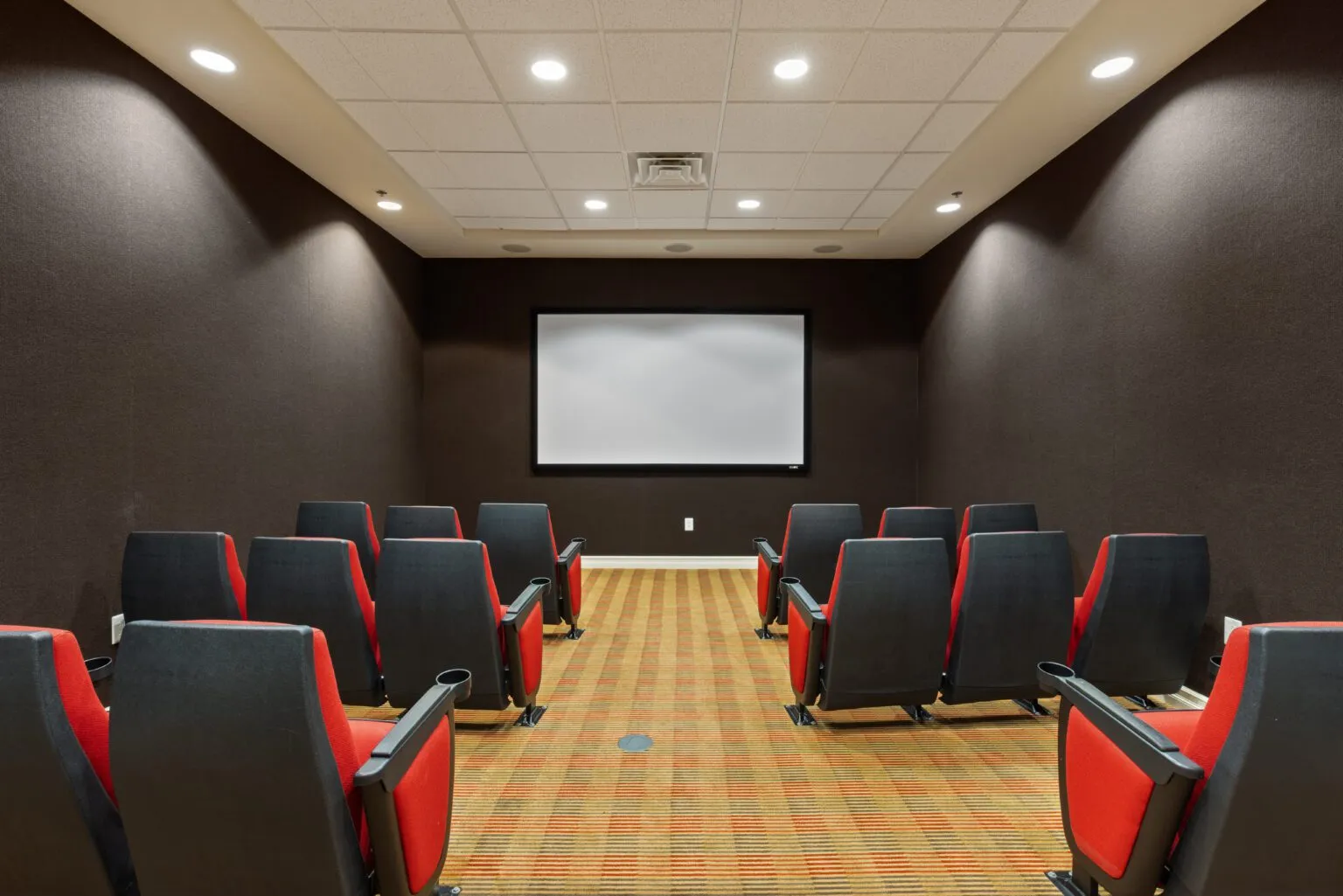 Movie Theater, Whispering Creek Communities, Assisted Living in Sioux City, IA