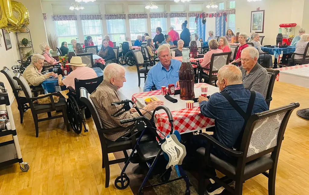Theater, Claiborne Rehabilitation, Nursing Home in Homer, LA