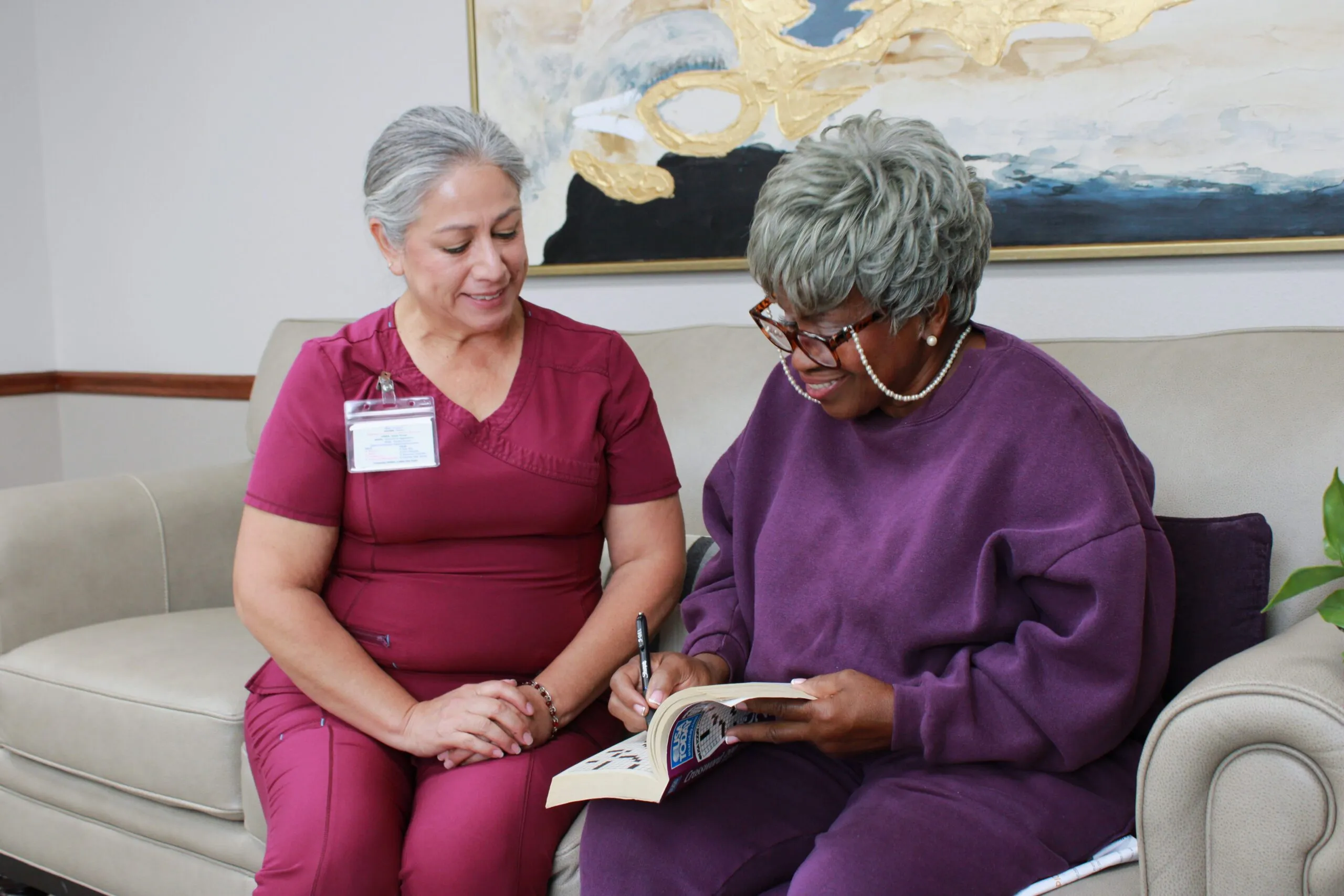 Common Area, Afton Oaks Healthcare and Rehabilitation Center, Nursing Home in Houston, TX