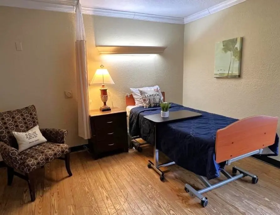 Bedroom, Heritage at Longview Healthcare Center, Nursing Home in Longview, TX