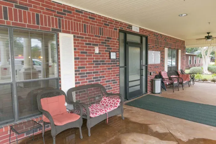 Entrance, Cambridge Health and Rehabilitation Center, Nursing Home in Richmond, TX