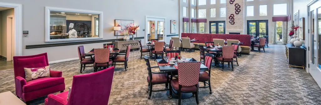 Dining Room, Harborchase of Southlake, Assisted Living in Southlake, TX